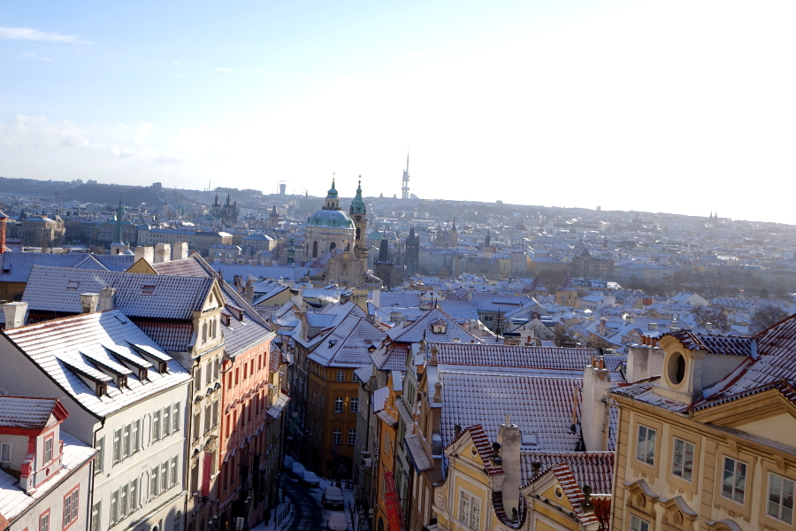 Prag im Winter